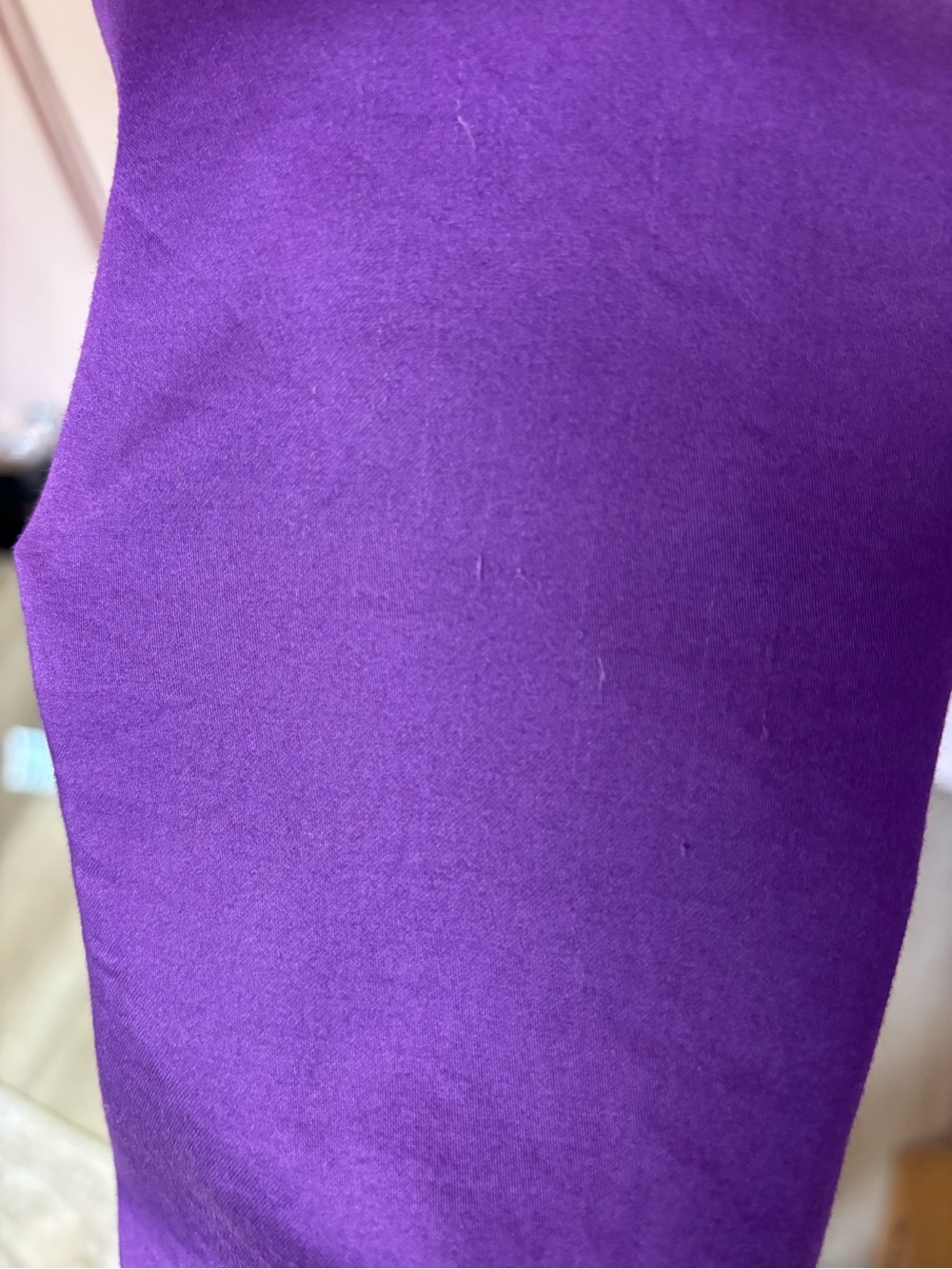 Y2K Vintage 2000s Max & Cleo Purple Ruffle V-Neck Sleeveless Dress - Picture 6 of 7